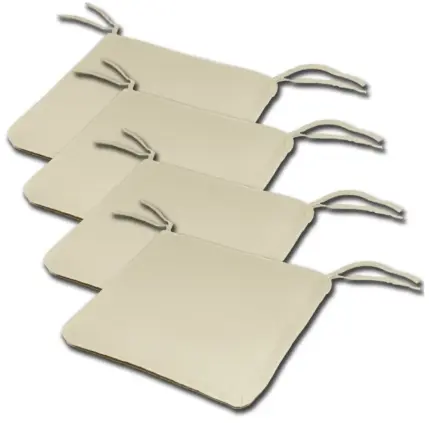 Almohadones Para Silla x6 Raffia Natural