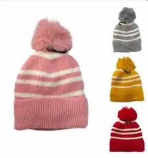 Gorra Lana Infantil Rayado