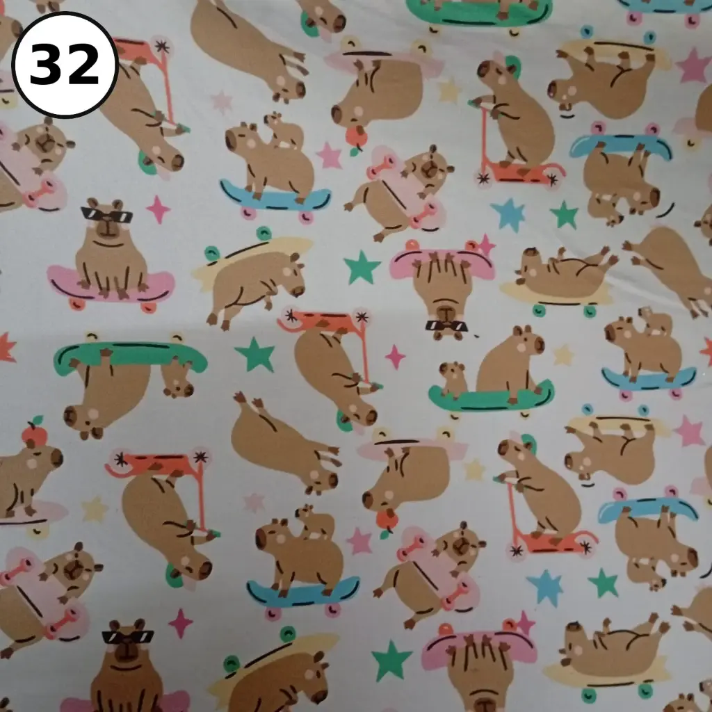 Modal  Estampad 32 Capibara 