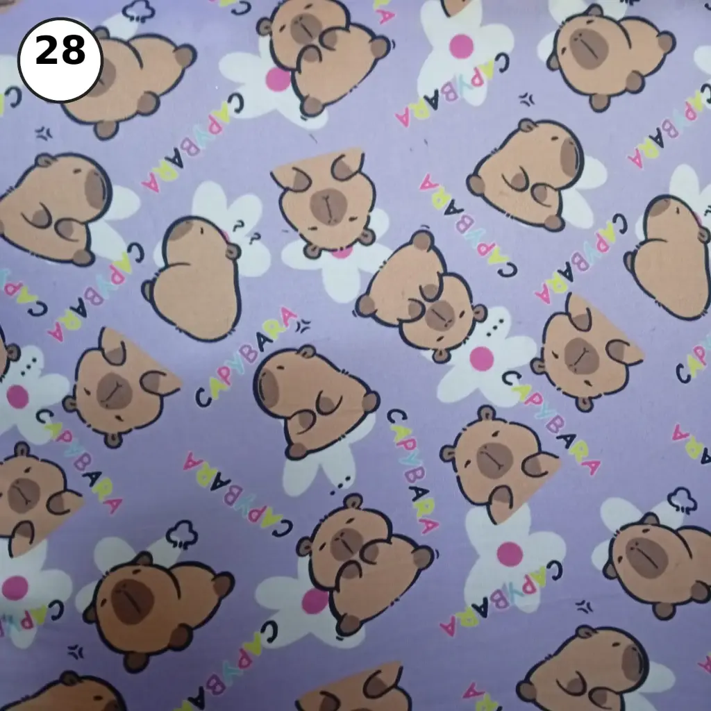 Modal  Estampad 28 Capibara 
