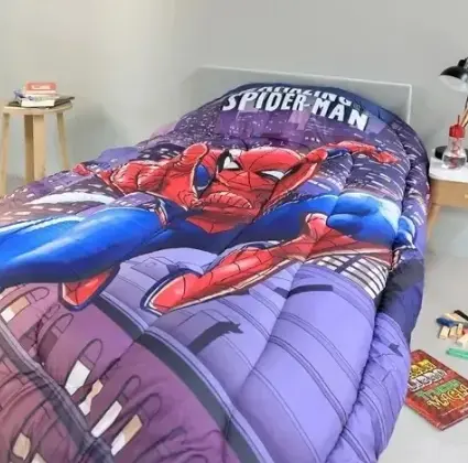 Acolchado Hombre Araña  1 1/2 pl Piñata