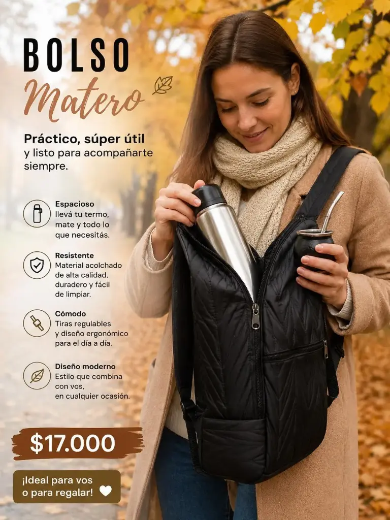 Bolso Matero Matelasse