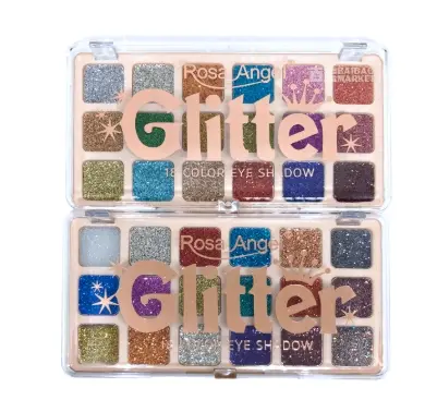 Paleta de Sombras y Glitters x24 colores 