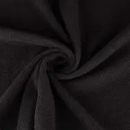 Polar Liso Negro 1.55Mts Ancho Rinde 2.2Mts