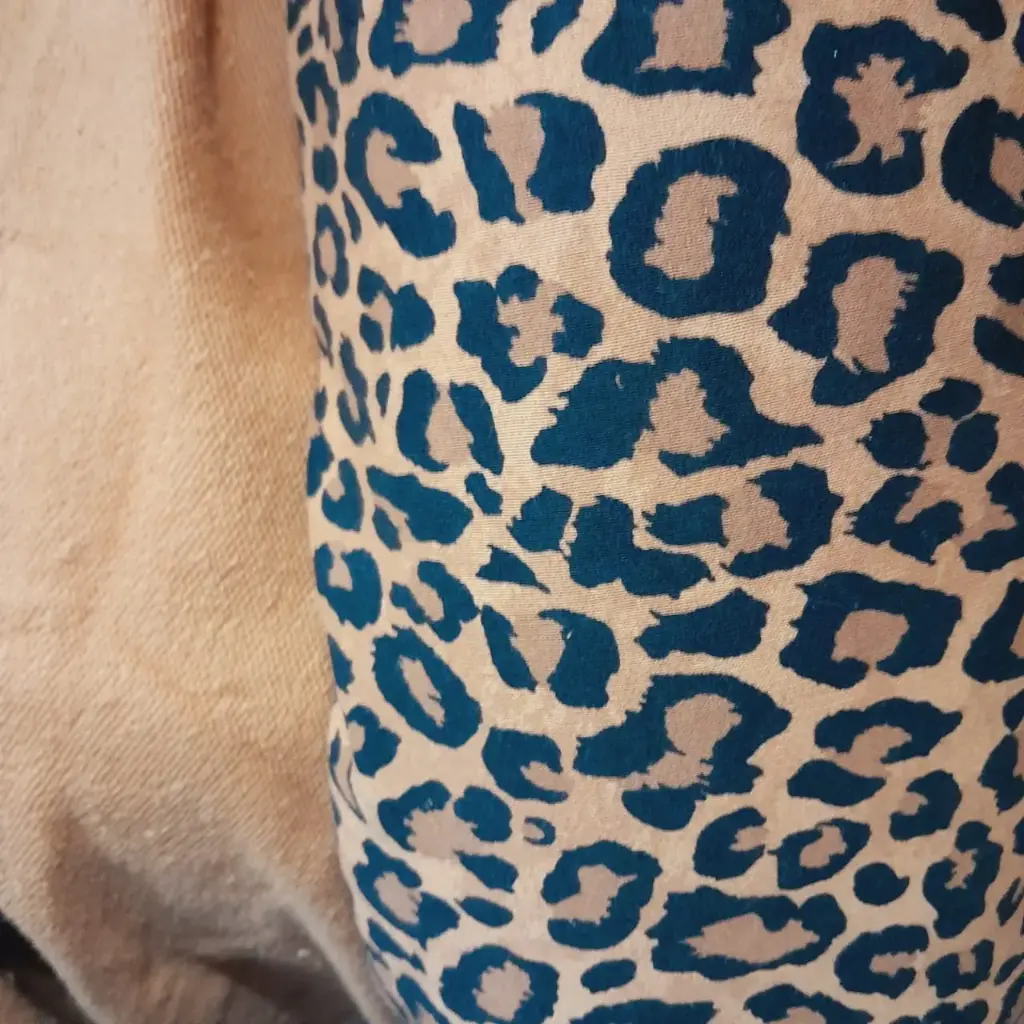 Rustico de animal print de 2mts de Ancho 
