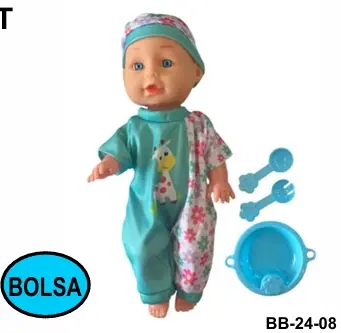 Bebote con  Platito 27 cm