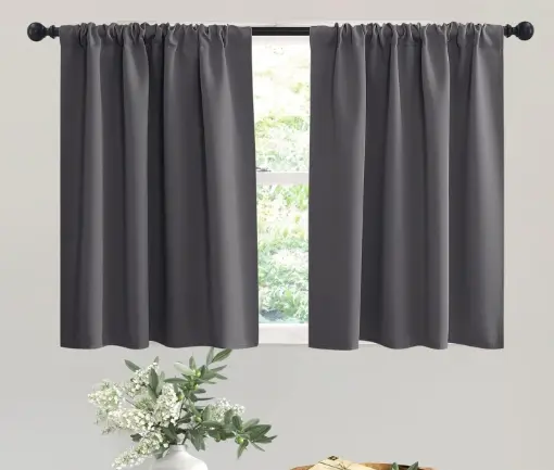 Cortina corta Dumoy 1.35 X 1.50 mts Gris