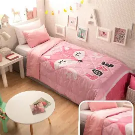 Cubrecama Digital Casa Blanca 1 1/2 pl