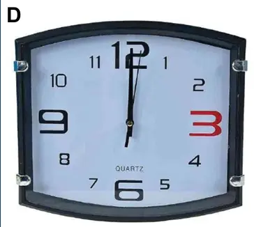 Reloj Pared Cuadrado