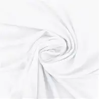 Jersey Seda Liso Set De Poliester Blanco 1.6Mts Rinde 5Mts