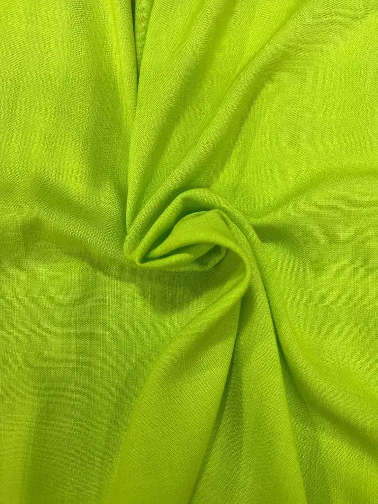 Lino Liso Verde Manzana 