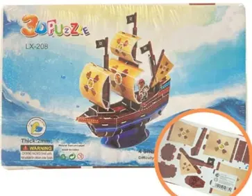 Rompecabezas 3D Barco