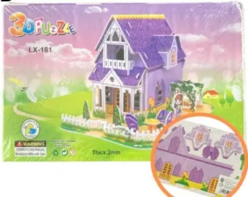 Rompecabezas 3D Casita