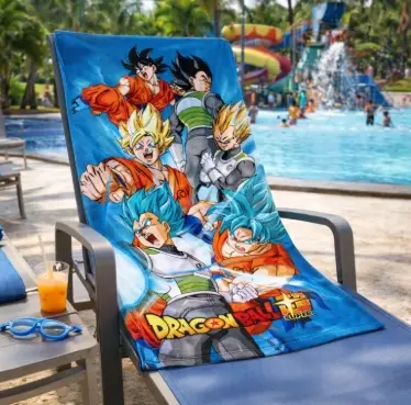 Toallon Dragon Ball Z Algodon 