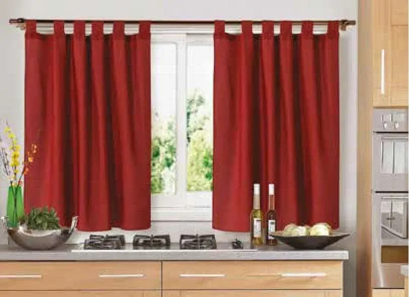 CORTINA CORTA DE COCINA 1.35 X 1.50MTS
