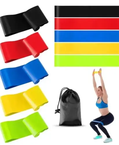 Set Bandas Elasticas Ejercicios x5