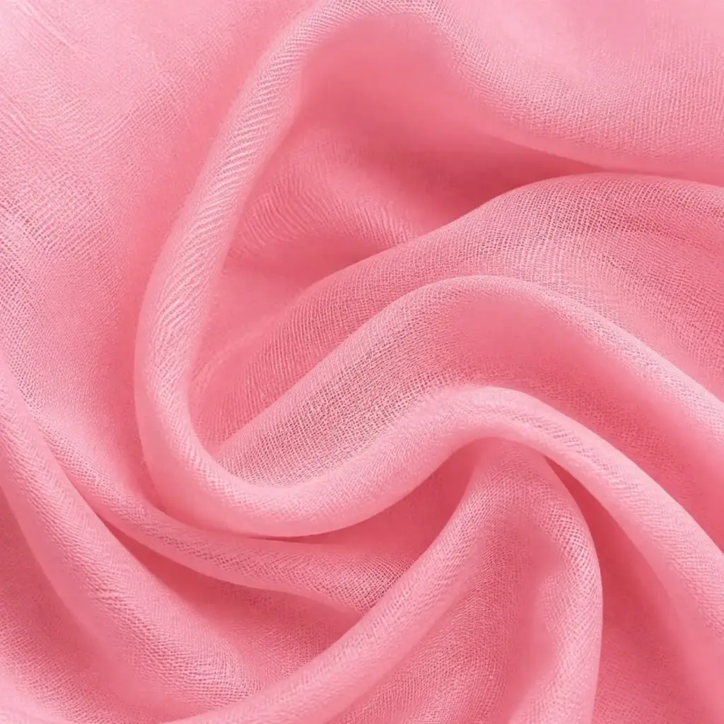 Gasa O Gasa Muselina Lisa Rosa