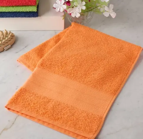 Toalla Rostro Naranja 