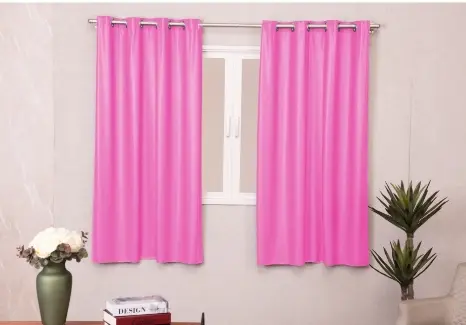 Cortina corta Dumoy 1.35 X 1.50 mts Rosa