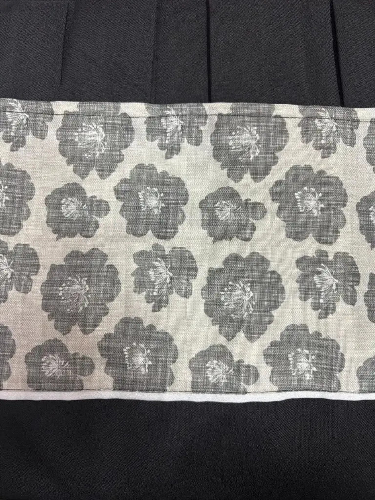 Cortina Corta Estampada   