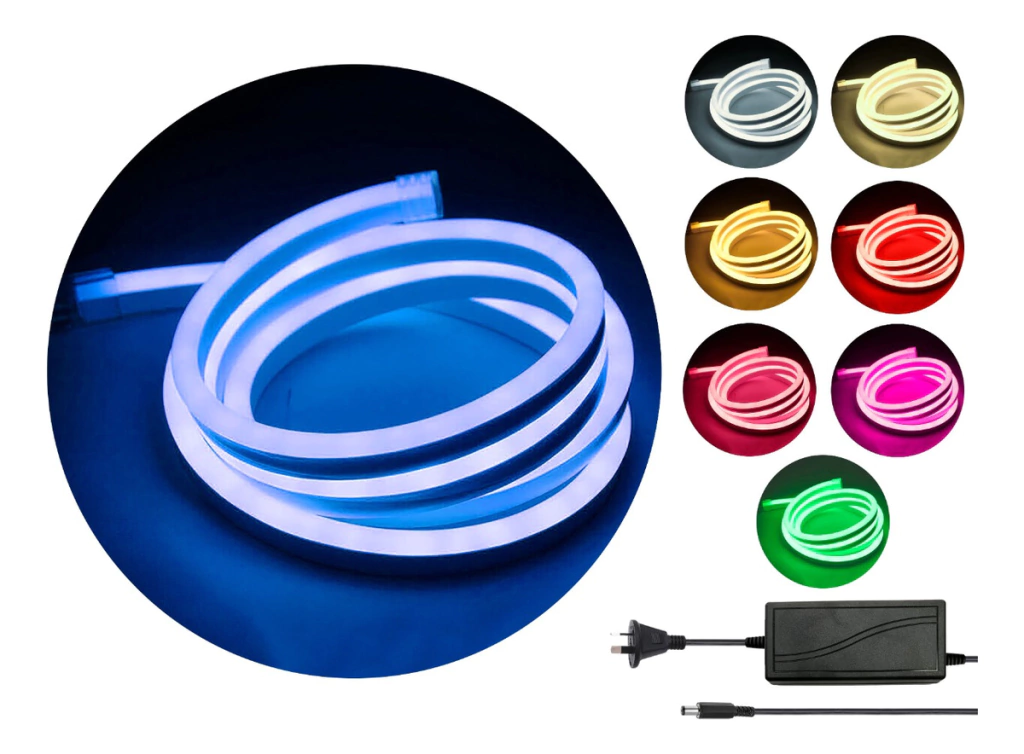 Luz Neon Fija 5 mts 