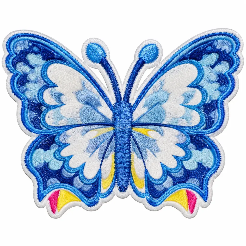 Aplicacion Mariposa Batik Bordado CADA UNO