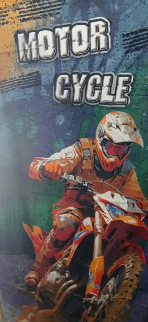 Toallon Moto  Algodon  