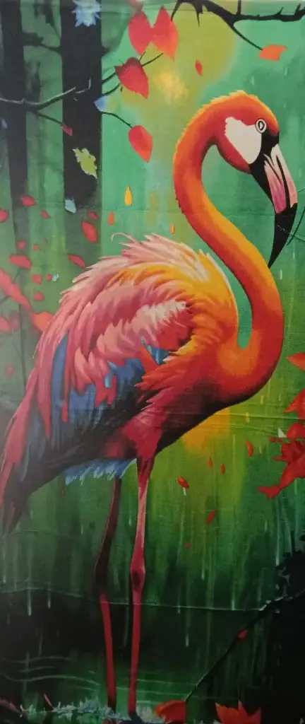 Toallon Flamenco  Algodon  