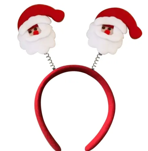 Vincha Navideña Papa Noel
