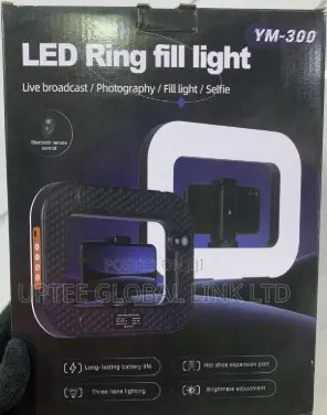 Aro de Luz Cuadrado Portatil