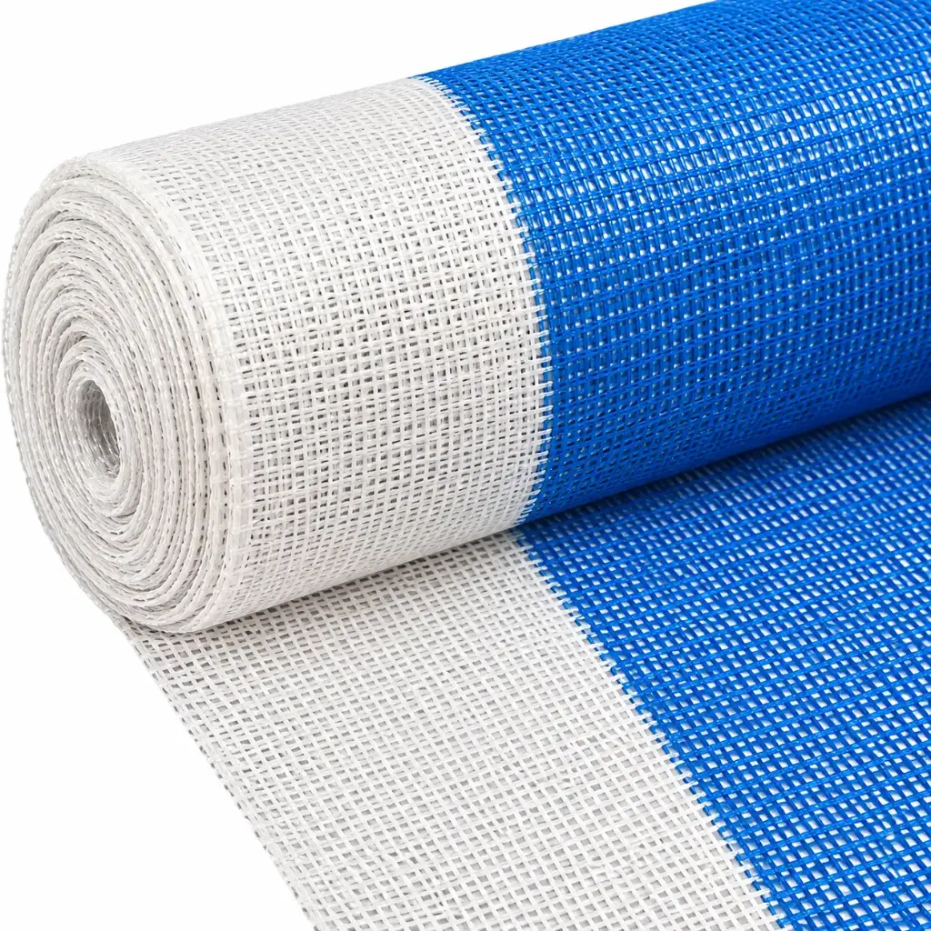 Media Sombra Blanco Y Azul 4 Mts Ancho 