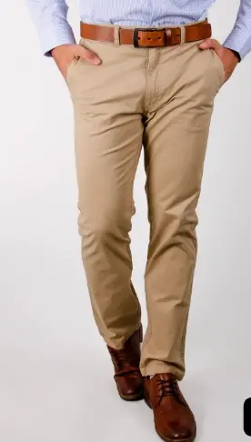 Pantalon Gabardina Beige
