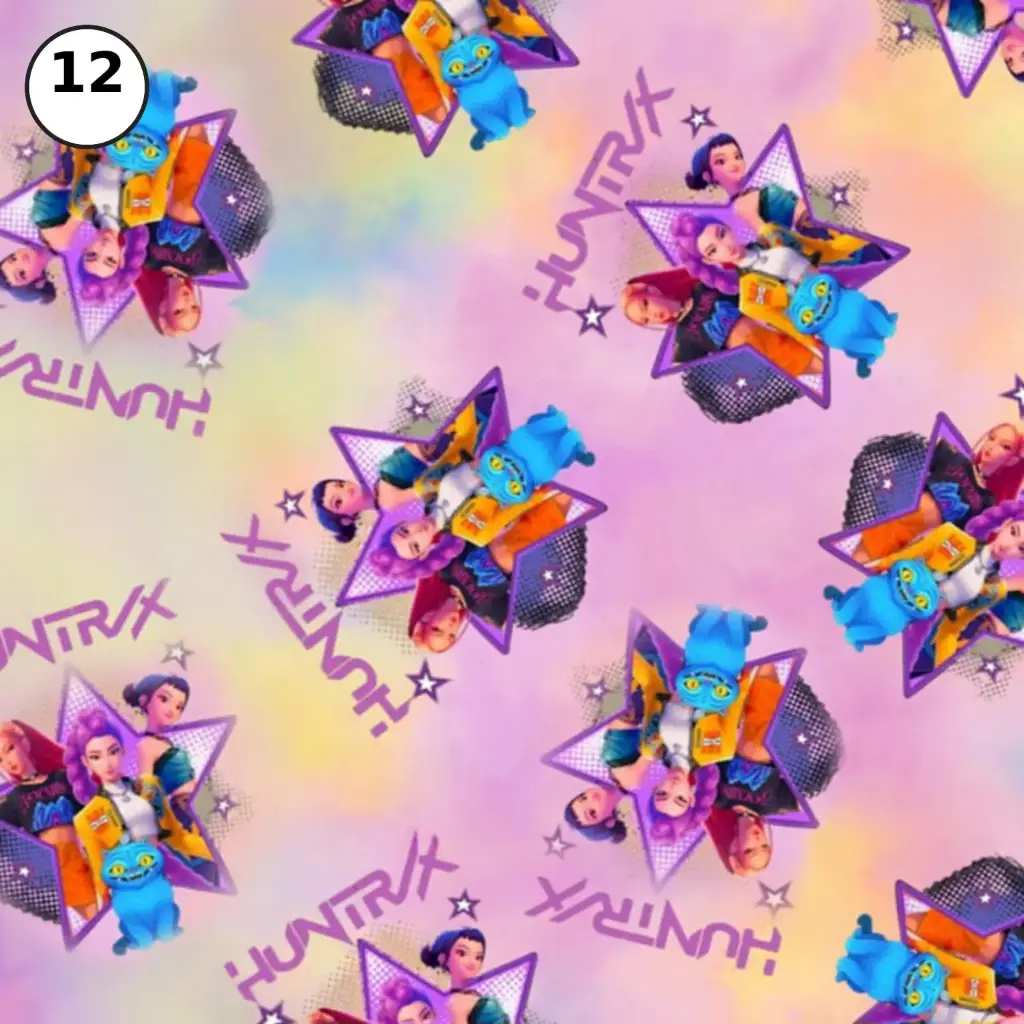 Modal  Estampad 12 Guerreras K Pop 