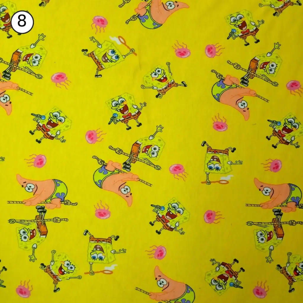 Modal  Estampad 8 Bob Esponja 