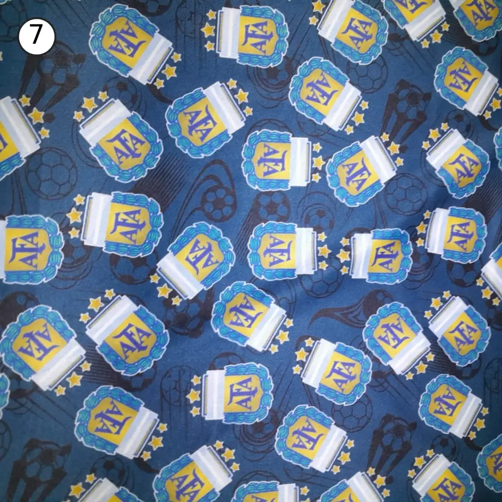 Modal  Estampad 7 Escudo Argentina 