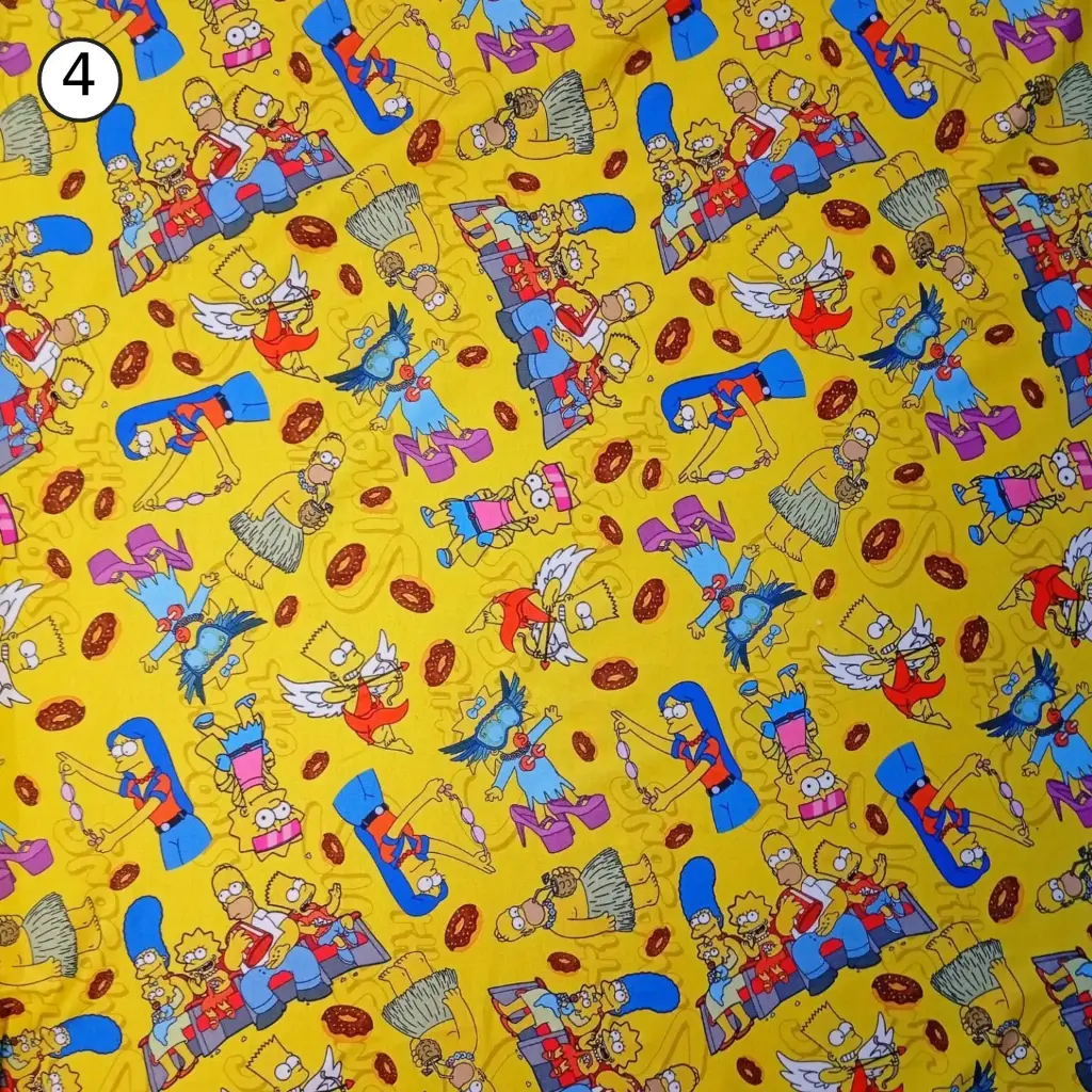 Modal  Estampad 4 Los Simpson 