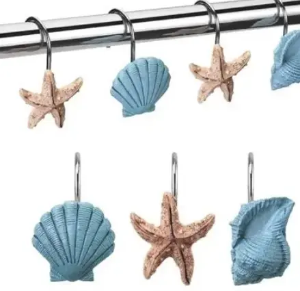 Ganchos Para Cortina de Baño 