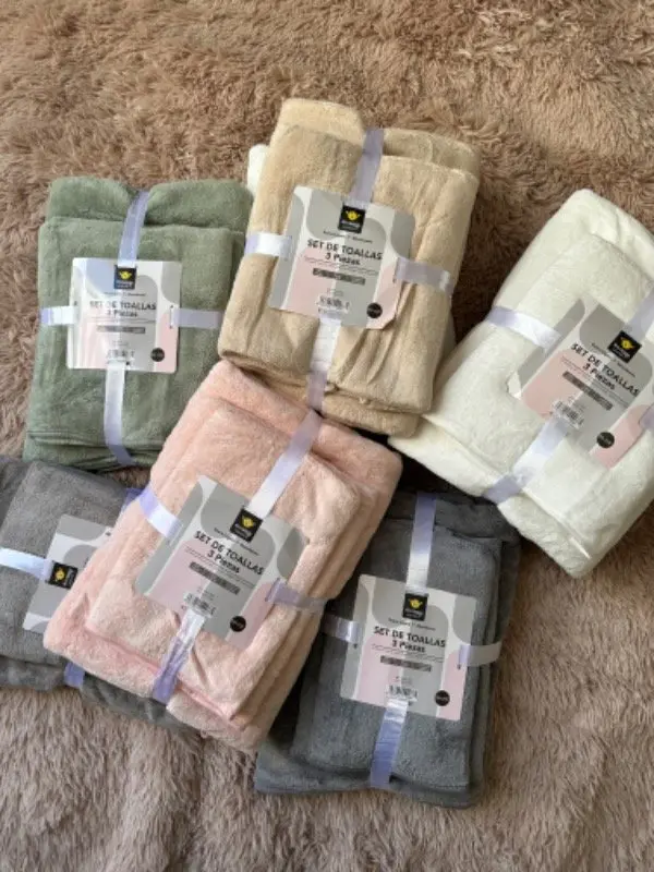 Set x 3 Toalla Goldsun