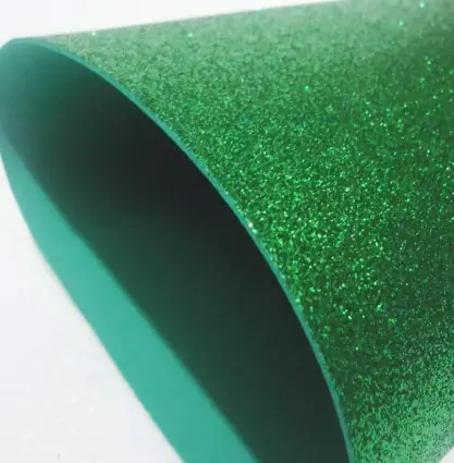Goma Eva Brillo Verde 40 x 60 cm  