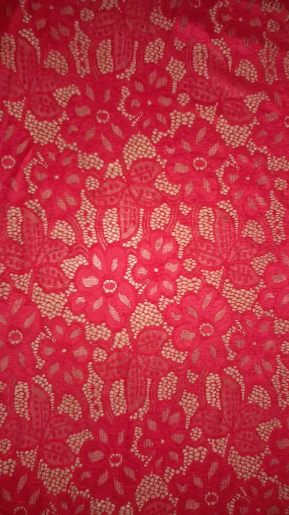 Encaje Rigido Rojo