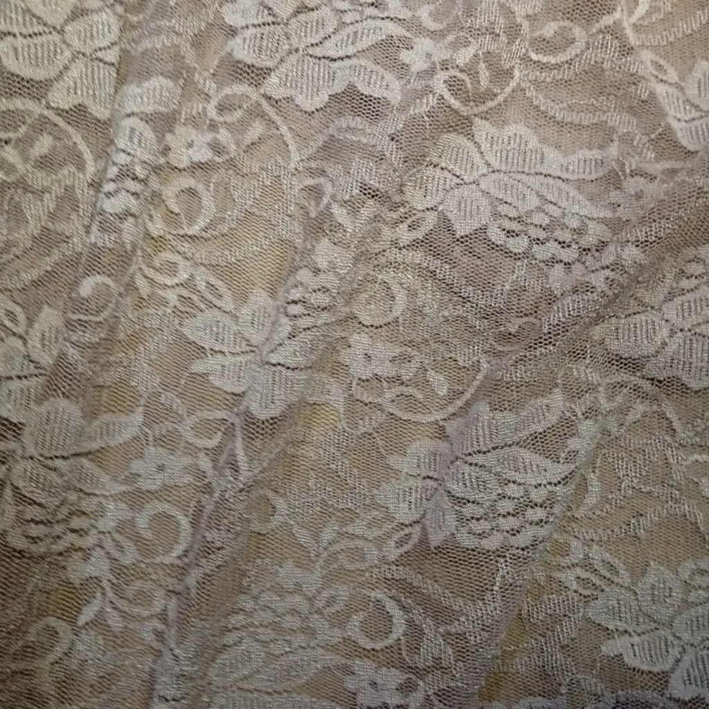 Encaje Elastizado Blanco 