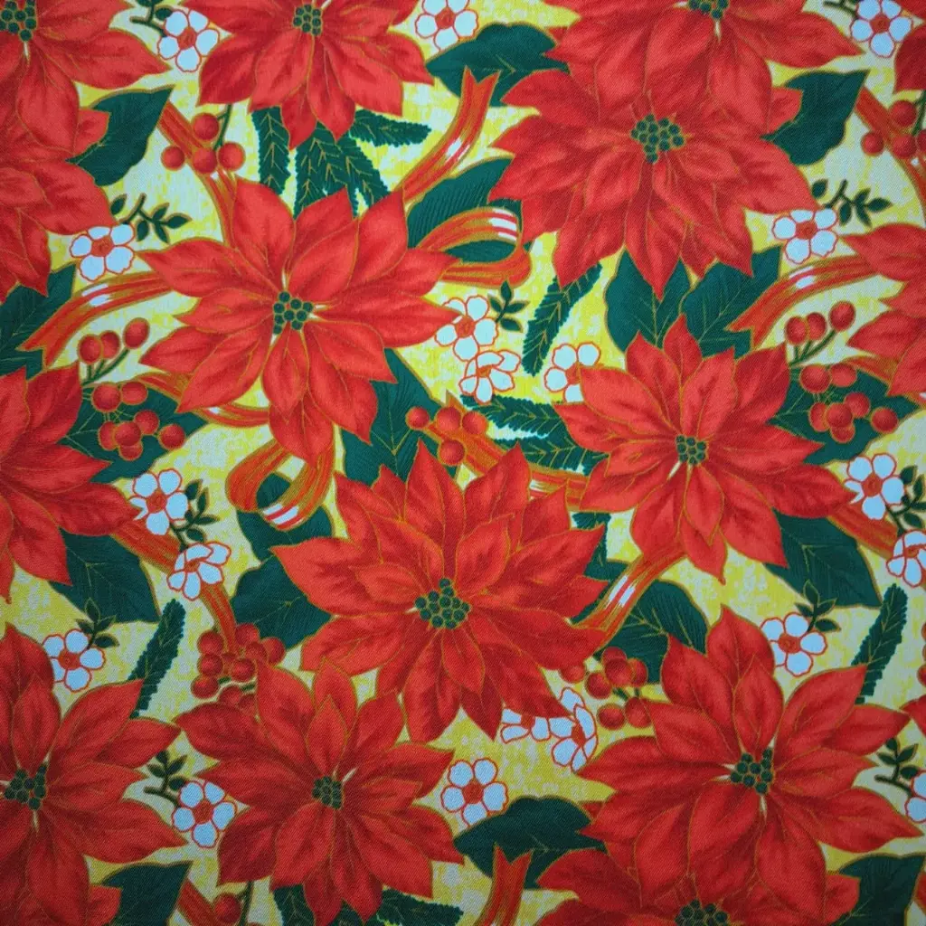 Tropical Mecanico Navideño Estampado 1.5Mts Ancho
