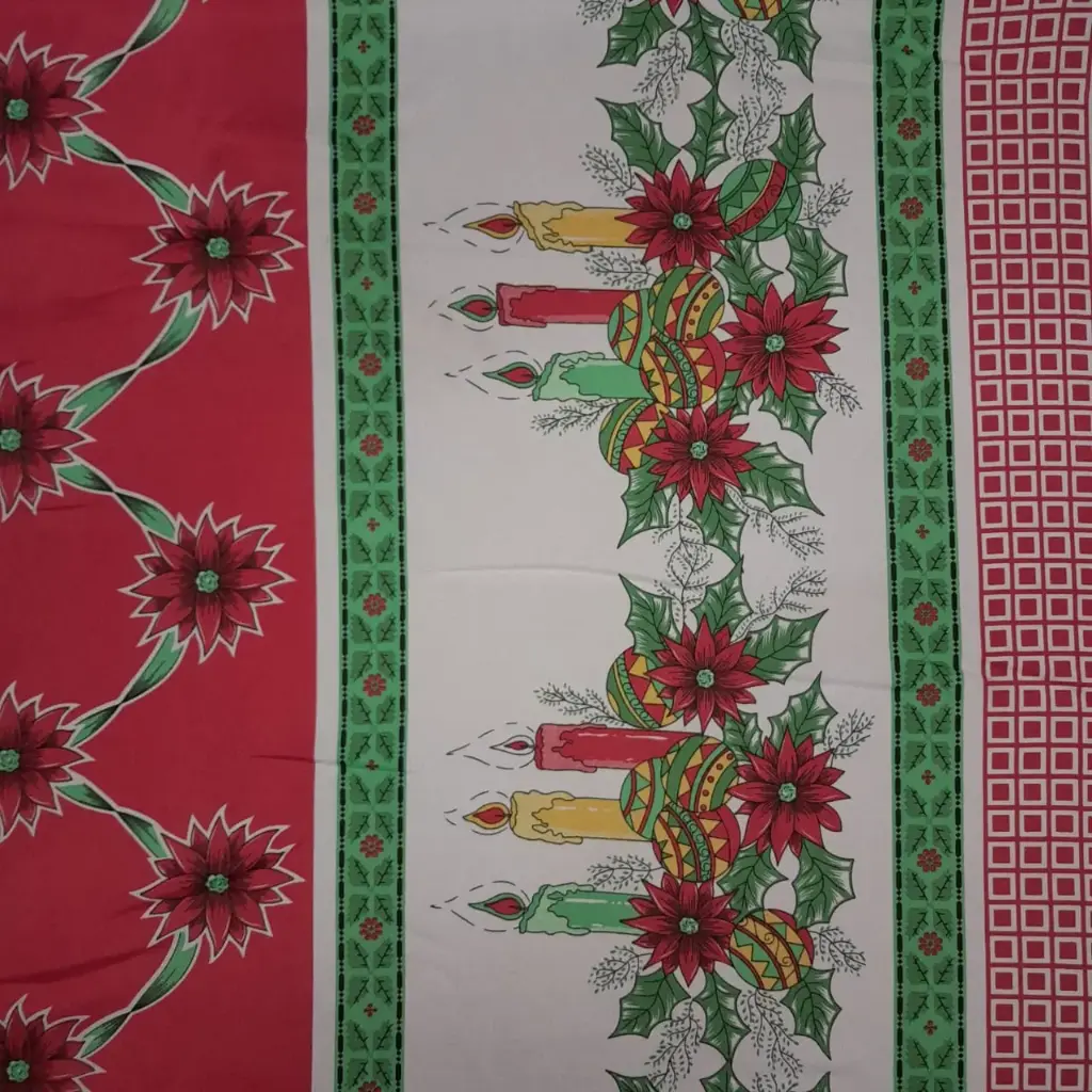 Tropical Mecanico Navideño Estampado 1.5Mts Ancho
