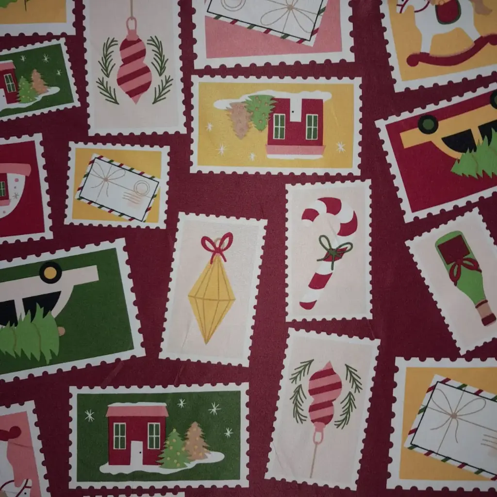 Tropical Mecanico Navideño Estampado 1.5Mts Ancho
