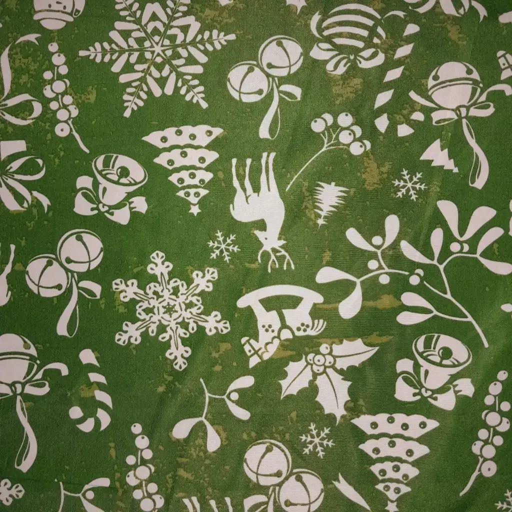 Tropical Mecanico Navideño Estampado 1.5Mts Ancho
