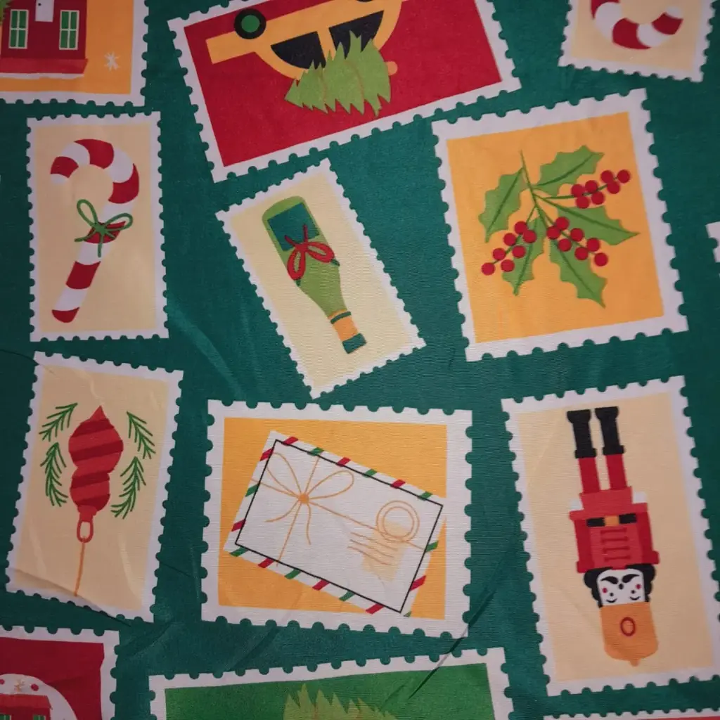 Tropical Mecanico Navideño Estampado 1.5Mts Ancho