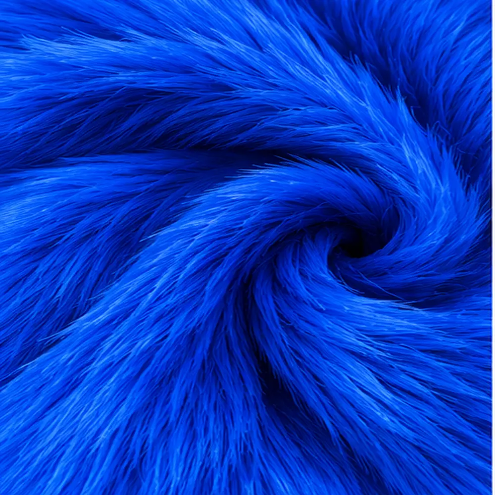 Pelo Largo Azul Francia 
