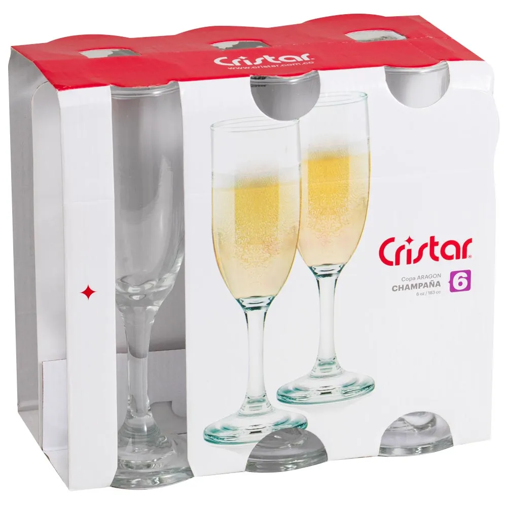 COPAS CHAMPAGNE X6
