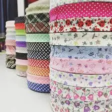 Bies Poplin Estampado 20mm x 25m