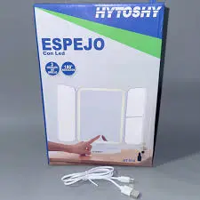 Espejo Led Hytoshy 3 niveles de Luz 